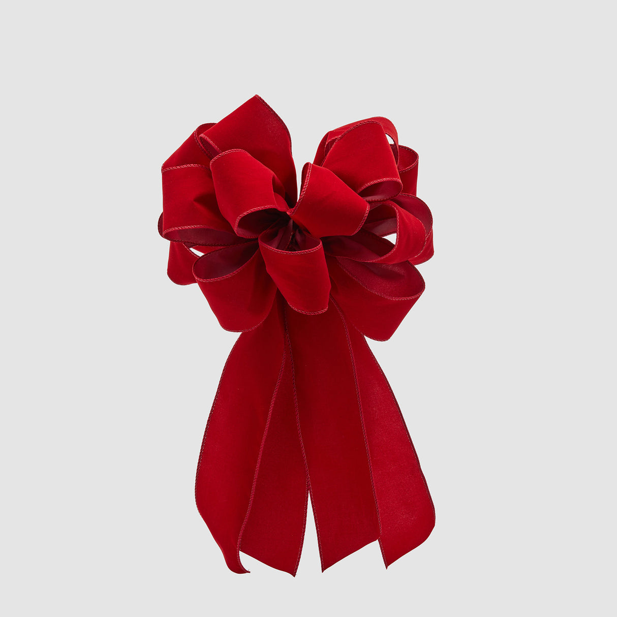 EDG Enzo De Gasperi Fiocco in Velluto 15 Asole 51x26cm Rosso