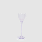 EDG Enzo De Gasperi Portacandela Tulipano Satinato 28x8,5cm Viola Vetro