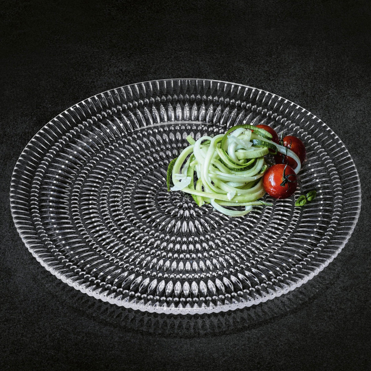 NACHTMANN Ethno Piatto da Portata Sottopiatto Set 2 Pezzi 32cm Cristallo