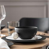 VILLEROY & BOCH Manufacture Rock Ciotola Scodella 14cm Nero Porcellana