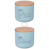 VILLA D'ESTE HOME TIVOLI Victionary Barattolo Set 3 Pezzi Sale Zucchero Caffè 500ml Ceramica