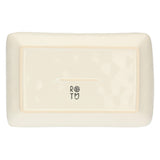 ROSE &amp; TULIPS Concerto Rectangular Tray 20x13cm Ivory Stoneware