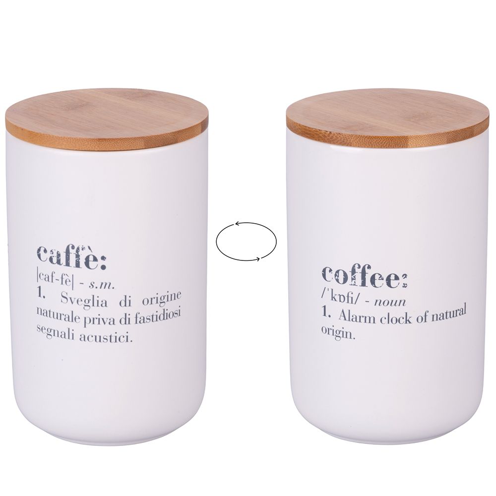 VILLA D'ESTE HOME TIVOLI Victionary Barattolo Caffè 1L Ceramica