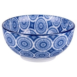 VILLA D'ESTE HOME TIVOLI Confusion Blue Blu Ciotola Set 3 Pezzi 15cm Porcellana