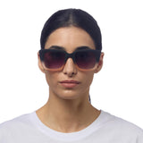 OKKIA Elba Occhiali da Sole Donna Nero Rosa