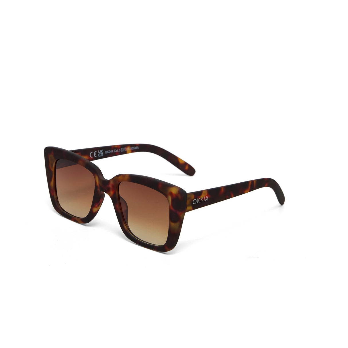 OKKIA Elba Occhiali da Sole Donna Classic Avana