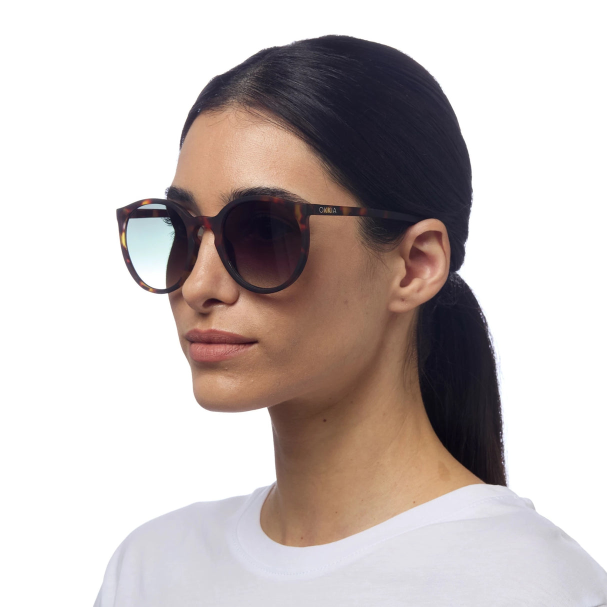 OKKIA Berlino Occhiali da Sole Donna Classic Avana