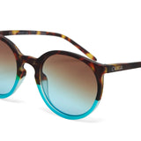 OKKIA Berlino Occhiali da Sole Donna Avana Blu