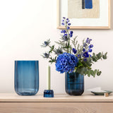 VILLEROY & BOCH Fleur Bleu Vaso in Vetro 22,5cm Blu