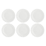 LA PORCELLANA BIANCA Ducale Piatto Piano Set 6 Pezzi 26,5cm Bianco