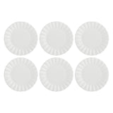 LA PORCELLANA BIANCA Ducale Piatto Frutta Set 6 Pezzi 20cm Bianco