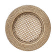 Sottopiatto Botanio La Porcellana Bianca in rattan intrecciato 32 cm