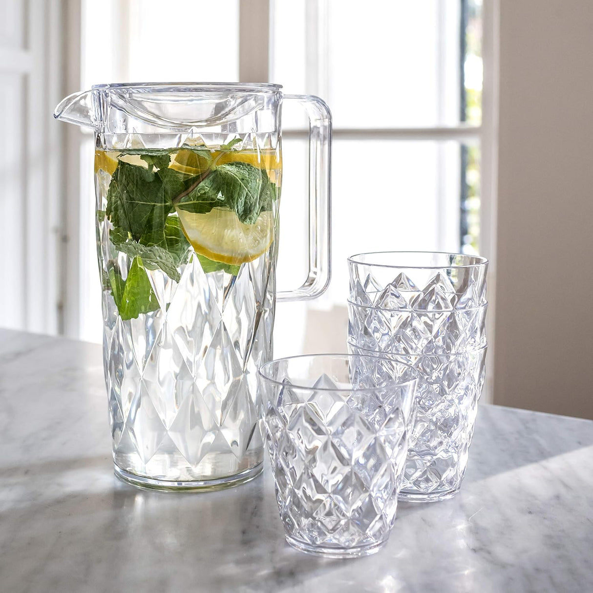 KOZIOL Crystal Brocca Caraffa 1,6L Superglas