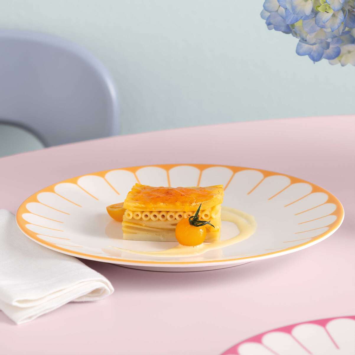 VILLEROY & BOCH Fleur Soleil Piatto Piano Set 6 Pezzi 27cm Giallo Porcellana