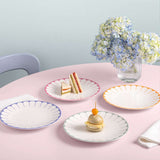 VILLEROY & BOCH Fleur Soleil Piatto Piano Set 6 Pezzi 27cm Giallo Porcellana