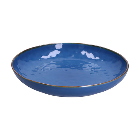 ROSE & TULIPANI Concerto Coppa Piatto Gourmet 30cm Blu Avio