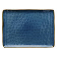 ROSE & TULIPANI Concerto Vassoio Rettangolare 36x26,5cm Blu Avio Stoneware
