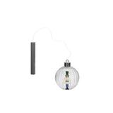 ICHENDORF Schiaccianoci Lampada Pallina di Natale Soldatino 12cm Vetro Borosilicato