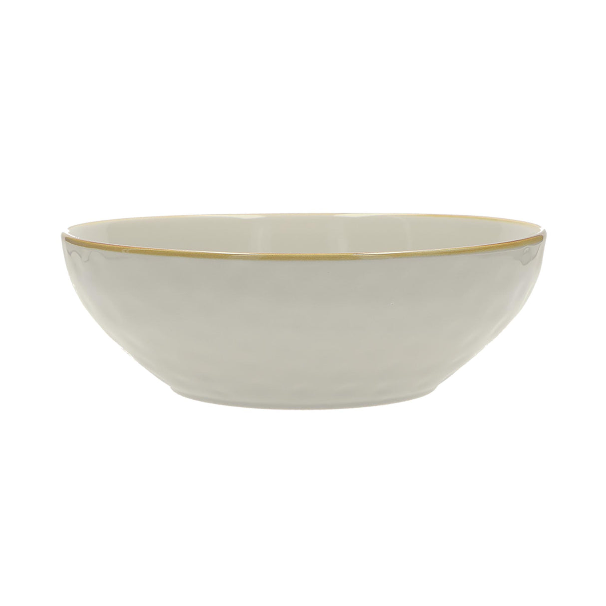 ROSE & TULIPANI Concerto Ciotola Coppa Insalatiera Grigio Perla 26cm Stoneware