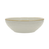 ROSE & TULIPANI Concerto Ciotola Coppa Insalatiera Grigio Perla 26cm Stoneware