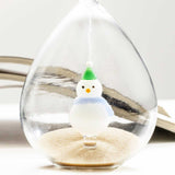 ICHENDORF Christmas Tales Clessidra Pupazzo di Neve 20cm Vetro Borosilicato