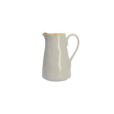 ROSE & TULIPANI Concerto Brocca Caraffa 600ml Grigio Perla Stoneware