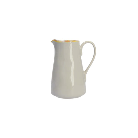 ROSE & TULIPANI Concerto Brocca Caraffa 600ml Grigio Perla Stoneware