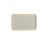 ROSE & TULIPANI Concerto Vassoio Rettangolare 20x13cm Grigio Perla