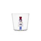 ICHENDORF Schiaccianoci Set 6 Pezzi Bicchieri Tumbler 350ml Vetro Borosilicato