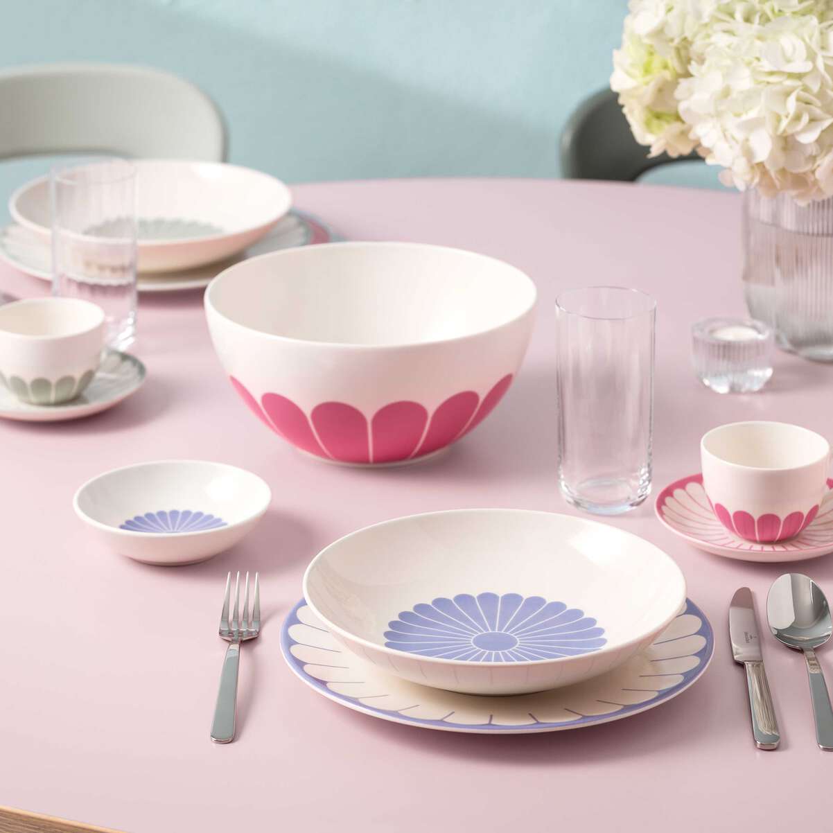 VILLEROY & BOCH Fleur Insalatiera Ciotola da Portata 2,5L Multicolore Porcellana