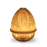 LLADRO' Litofania Vergine di Guadalupe 12x9cm Porcellana