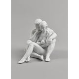 LLADRO' Figurina Famiglia L'Essenza Della Vita 23x25cm Porcellana