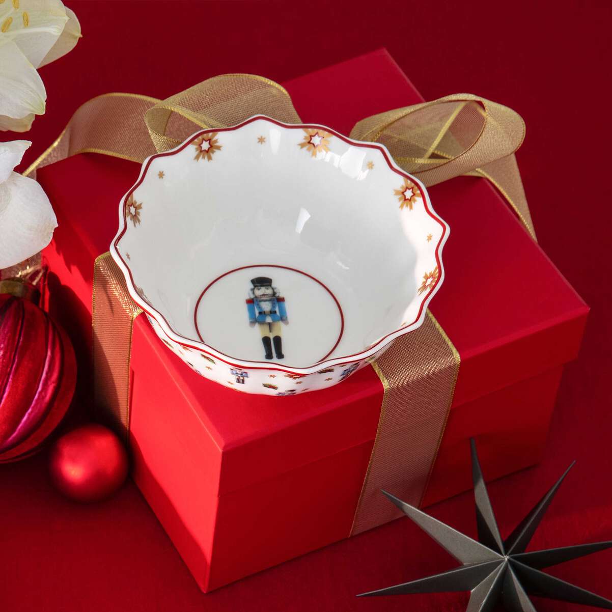 VILLEROY & BOCH Toy's Delight Set da Colazione 6 Pezzi Schiaccianoci Porcellana