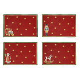 VILLEROY & BOCH Toy's Delight Tovaglietta Anniversario Set 4 Pezzi 32x48cm Cotone Gobelin