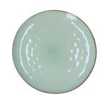 ROSE & TULIPANI Concerto Vassoio Piatto Te' Verde 32cm Stoneware
