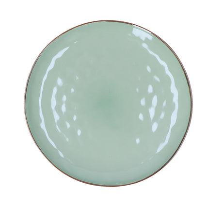 ROSE & TULIPANI Concerto Vassoio Piatto Te' Verde 32cm Stoneware