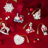 VILLEROY & BOCH Christmas Classics Edizione 2025 Addobbo Albero di Natale 10cm Porcellana