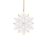 VILLEROY & BOCH Christmas Classics Edizione 2025 Addobbo Fiocco di Neve 9x10,5cm Porcellana