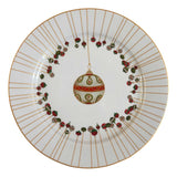 PALAIS ROYAL Servizio Tavola Piatti Natalizi Set 18 Pezzi Xmas Glow Porcellana