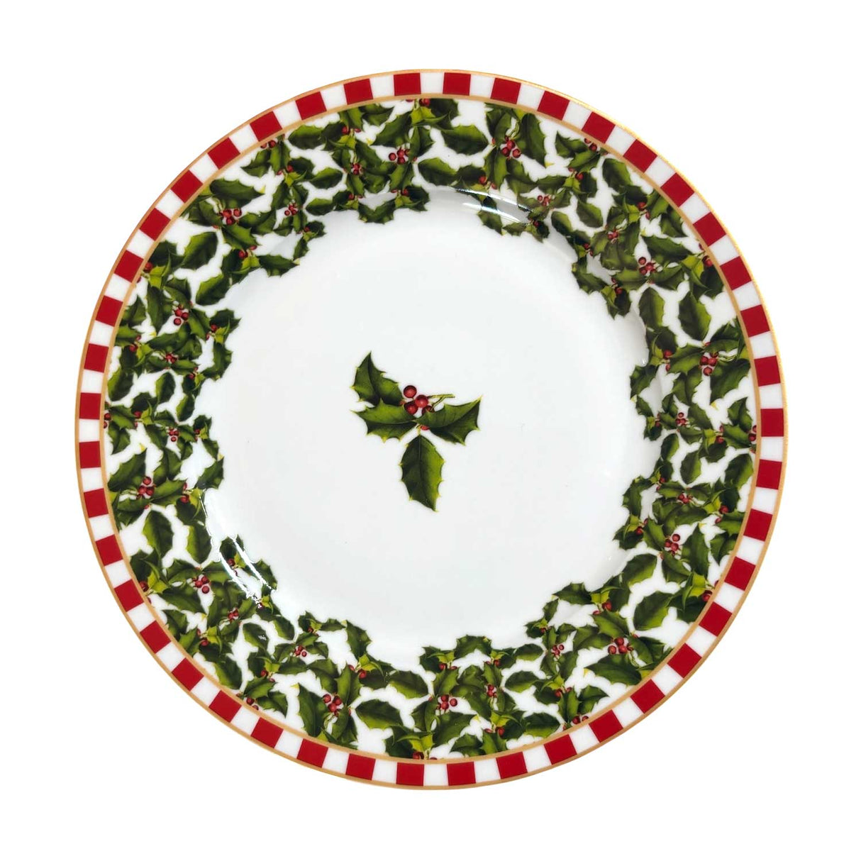 PALAIS ROYAL Servizio Tavola Piatti Natalizi Set 18 Pezzi Festa d'Inverno Porcellana