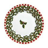 PALAIS ROYAL Servizio Tavola Piatti Natalizi Set 18 Pezzi Festa d'Inverno Porcellana