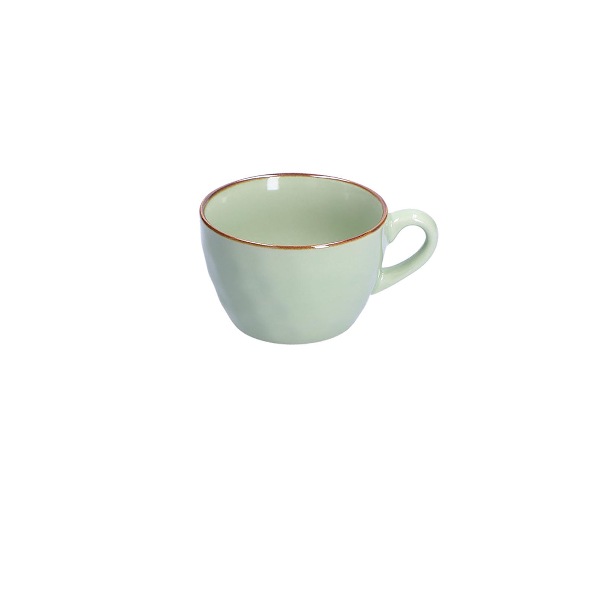 ROSE & TULIPANI Concerto Tazza Colazione Caffè Te' Verde 420ml Stoneware