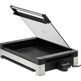 WMF Griglia Elettrica da Tavolo con Coperchio BBQ Lono Acciaio Inox 18/10 Cromargan