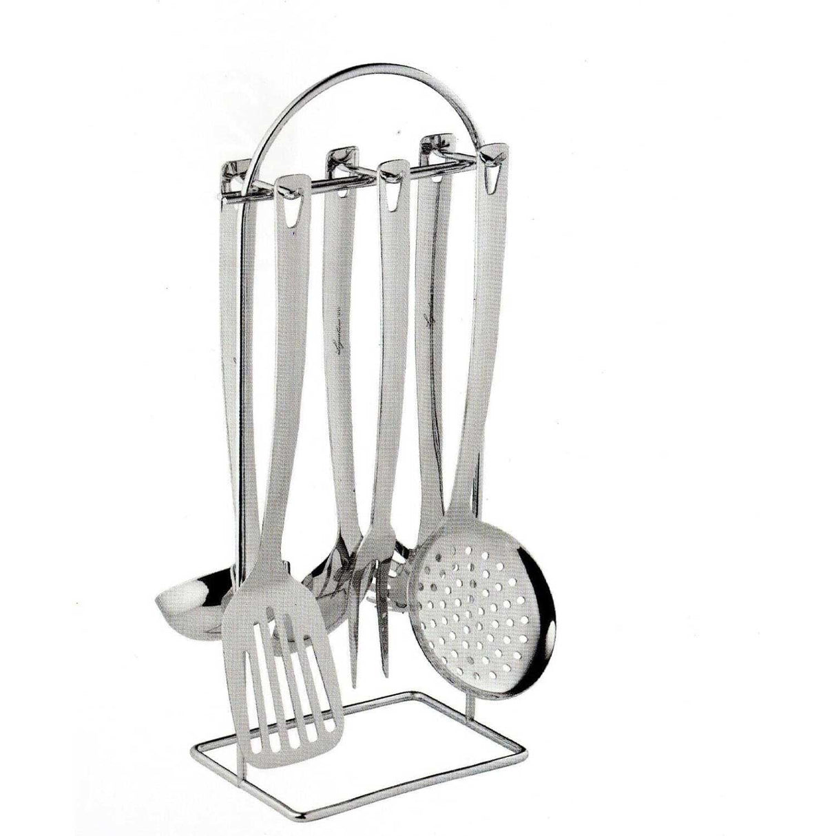 LAGOSTINA Gran Cucina Utensili da Cucina Set 6 Pezzi Acciaio Inox