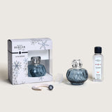 LAMPE BERGER Lampada Catalitica Cofanetto Rosalie Blu con Flacone 250ml Pétillance Exquise