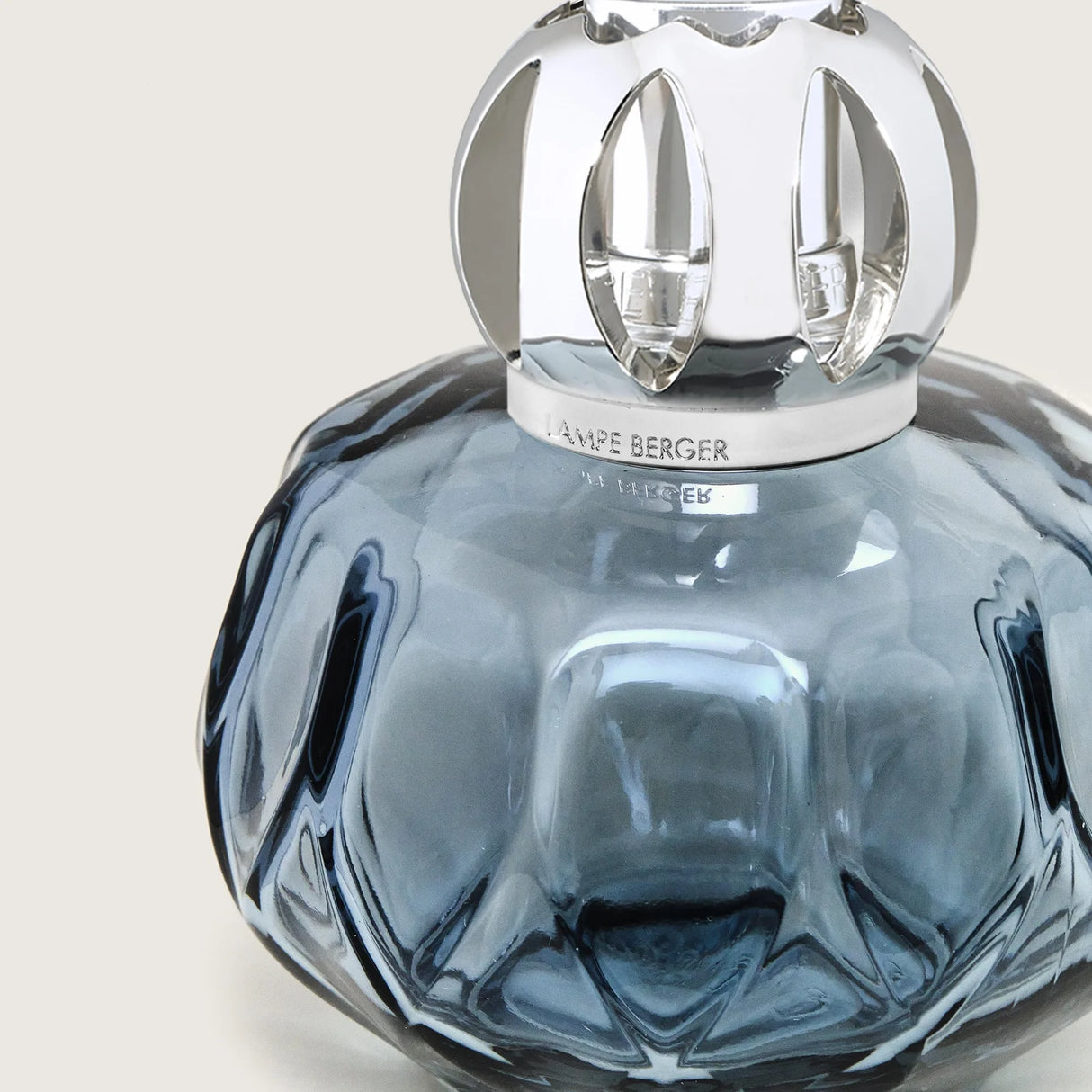 LAMPE BERGER Lampada Catalitica Cofanetto Rosalie Blu con Flacone 250ml Pétillance Exquise