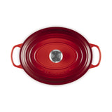 LE CREUSET Cocotte Ovale Evolution 31cm Ciliegia Ghisa Vetrificata