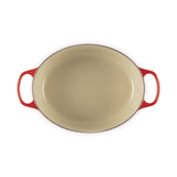 LE CREUSET Cocotte Ovale Evolution 31cm Ciliegia Ghisa Vetrificata