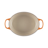 LE CREUSET Cocotte Ovale Evolution 31cm Arancio Ghisa Vetrificata