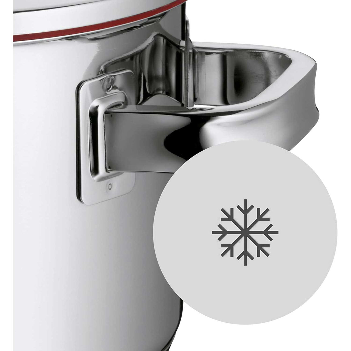 WFM Function 5 Pezzi Set di Pentole Batteria in Acciaio Inox 18/10 Cromargan